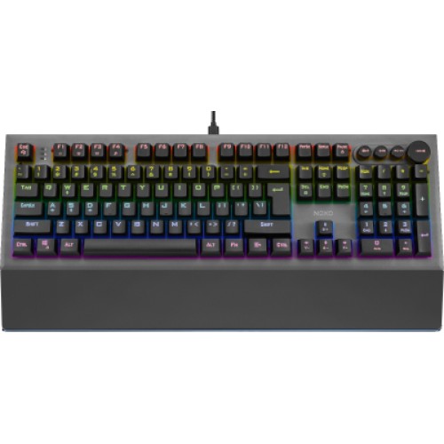 Клавиатура Noxo Conqueror Mechanical Blue Switches RU (4770070882023)