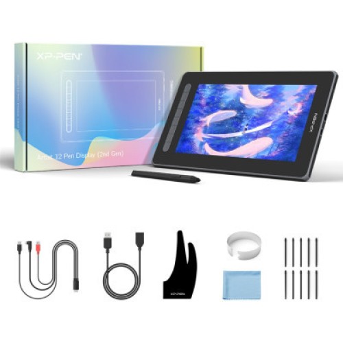 Планшет-монитор XP-Pen Artist 12 Pen Display (2nd Generation) Black (JPCD120FH_BK)