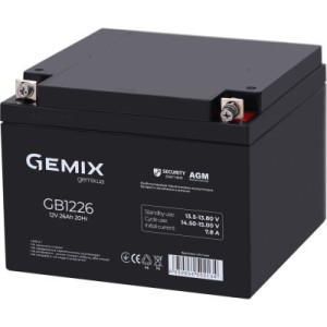 Батарея до ДБЖ Gemix GB 12V 26Ah Security (GB1226)