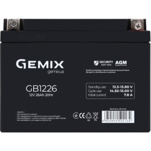 Батарея до ДБЖ Gemix GB 12V 26Ah Security (GB1226)