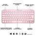 Клавиатура Logitech MX Keys Mini Wireless Illuminated UA Rose (920-010500)