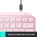 Клавиатура Logitech MX Keys Mini Wireless Illuminated UA Rose (920-010500)