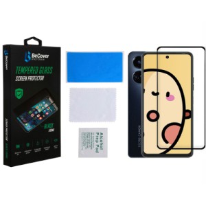 Стекло защитное BeCover Tecno Camon 19 Neo (CH6i) Black (708168)