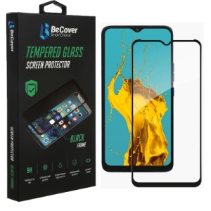 Стекло защитное BeCover Tecno Spark Go 2022 (KG5m) Black (708165)