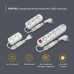Сетевой удлинитель Electrum C-ES-1792 2.0m 5 роз, white (C-ES-1792)