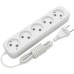 Сетевой удлинитель Electrum C-ES-1816 3.0m 5 роз, white (C-ES-1816)