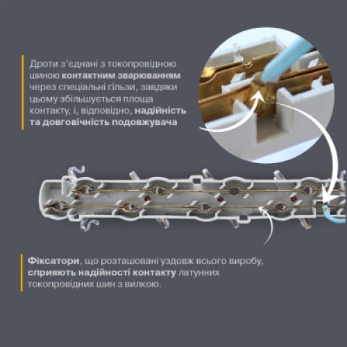 Сетевой удлинитель Electrum C-ES-1787 5.0m, 3 роз, white (C-ES-1787)