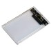 Карман внешний AgeStar 2.5", USB 3.2, 9.5 mm / 7 mm HDD/SSD, Transparent (3UB2P4C (Transparent))