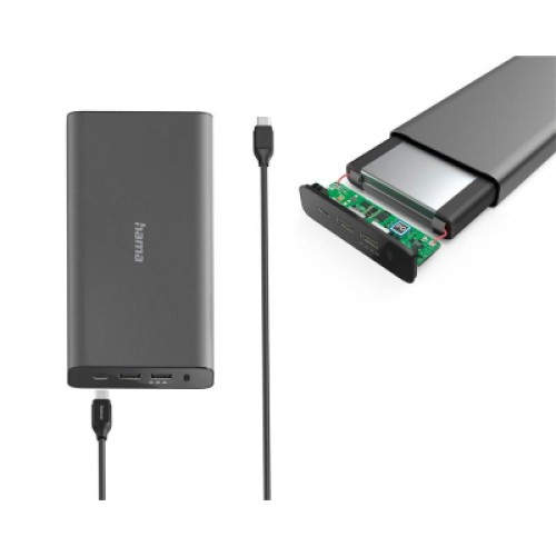 Батарея универсальная Hama Universal 26800mAh PD 5-20 (00200012)