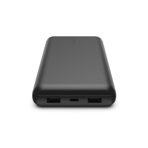 Батарея универсальная Belkin 20000mAh, USB-C, 2*USB-A, 3A, 6" USB-A to USB-C cable, Black (BPB012BTBK)