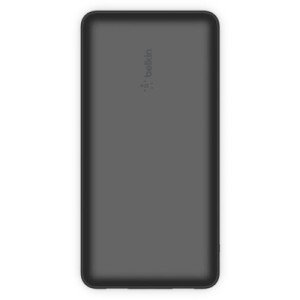Батарея універсальна Belkin 20000mAh, USB-C, 2*USB-A, 3A, 6" USB-A to USB-C cable, Black (BPB012BTBK)