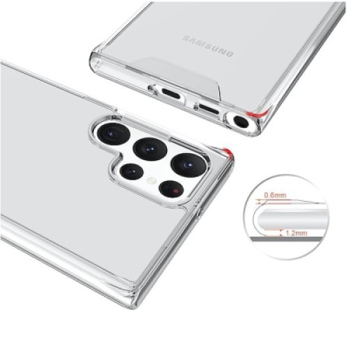 Чехол для мобильного телефона BeCover Space Case Samsung Galaxy S22 Ultra 5G SM-S908 Transparancy (708256)