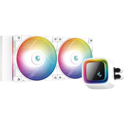 Система жидкостного охлаждения Deepcool LS520 White (R-LS520-WHAMNT-G-1)