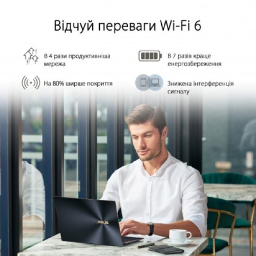Сетевая карта Wi-Fi ASUS USB-AX56 AX1800 USB 3.0 WPA3 MU-MIMO OFDMA (USB-AX56)