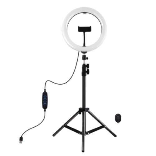 Набор блогера Puluz Ring USB LED lamp PKT3069B 10.2" + tripod 1.1 м (PKT3069B)