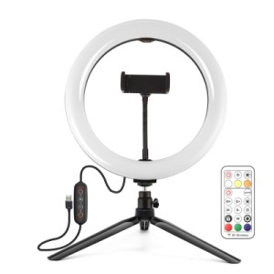 Набір блогера Puluz Ring USB LED lamp PKT3082B 10" + table stand (PKT3082B)