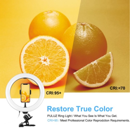 Набор блогера Puluz Ring USB LED lamp PKT3126B 10.2" + зажим (PKT3126B)