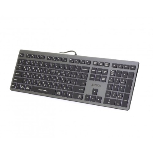 Клавиатура A4Tech FX60 USB Grey White backlit