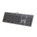 Клавиатура A4Tech FX60 USB Grey White backlit