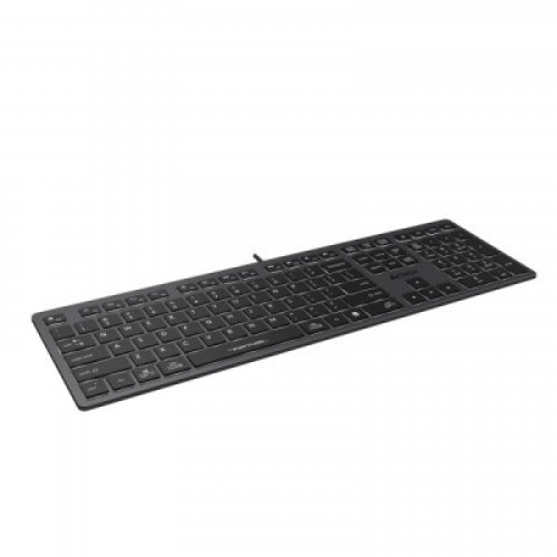 Клавиатура A4Tech FX60H USB Grey White backlit
