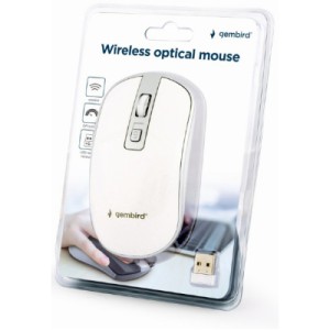 Мышка Gembird MUSW-4B-06-WS Wireless White-Silver (MUSW-4B-06-WS)