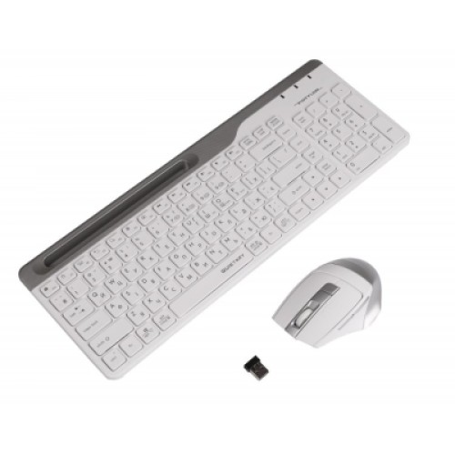 Комплект A4Tech FB2535C Wireless/Bluetooth Icy White (FB2535C Icy White)