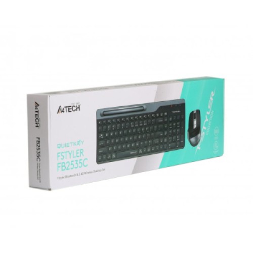 Комплект A4Tech FB2535C Wireless/Bluetooth Smoky Grey (FB2535C Smoky Grey)