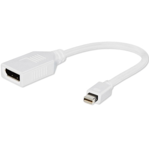 Переходник mini DisplayPort to DisplayPort Cablexpert (A-mDPM-DPF-001-W)
