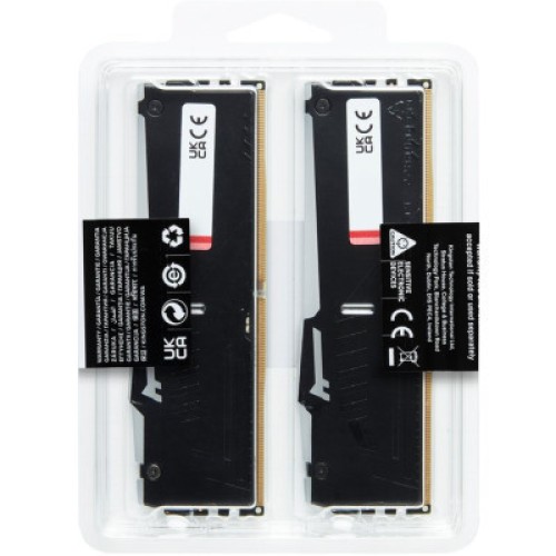 Модуль памяти для компьютера DDR5 32GB 5200 MHz Beast RGB Kingston Fury (ex.HyperX) (KF552C40BBA-32)