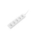Сетевой удлинитель 2E 5XCEE7/17, 1.5м, white (2E-U0510M1.5)