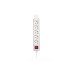 Сетевой удлинитель 2E 5XSchuko з вимикачем,1.5м, white (2E-U05ESM1.5)