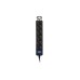 Сетевой удлинитель 2E 5XSchuko з вимикачем, 5м, black (2E-U05ES15M5BK)