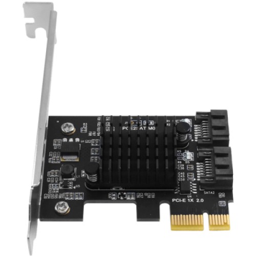 Контроллер Dynamode PCI-E to 2 х SATA III (6 Gb/s), 2 ch (PCI-E-2xSATAIII-Marvell) Контроллер Dynamode PCI-E to 2 х SATA III (6 Gb/s), 2 ch (PCI-E-2xSATAIII-Marvell)