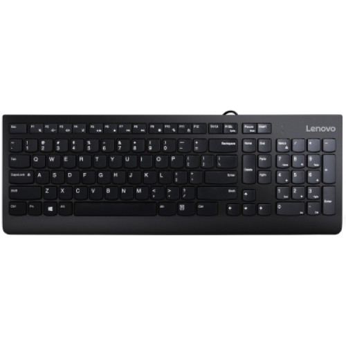 Клавиатура Lenovo 300 USB Ua Black (GY41D64869)