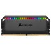 Модуль памяти для компьютера DDR4 32GB (2x16GB) 3200 MHz Dominator Platinum RGB Black Corsair (CMT32GX4M2C3200C16)