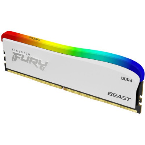 Модуль памяти для компьютера DDR4 16GB 3200 MHz Beast White RGB SE Kingston Fury (ex.HyperX) (KF432C16BWA/16)