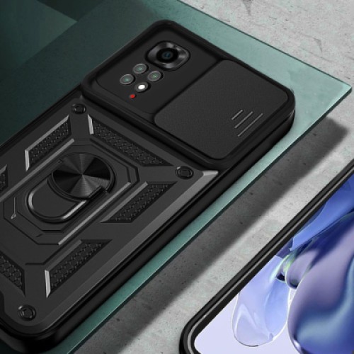 Чехол для мобильного телефона BeCover Military Xiaomi Redmi Note 11 4G/10 2021/10 2022 Black (708227)