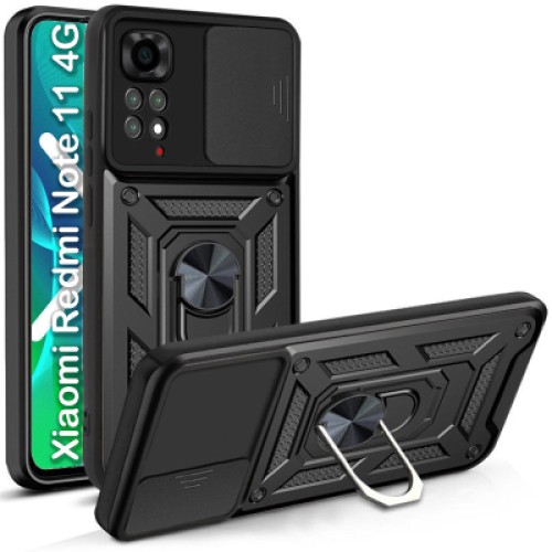 Чехол для мобильного телефона BeCover Military Xiaomi Redmi Note 11 4G/10 2021/10 2022 Black (708227)