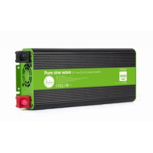 Автомобільний інвертор 12V/230V 1000W (2000W peak power) чиста синусоїда EnerGenie (EG-PWC-PS1000-01)