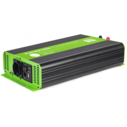 Автомобильный инвертор EnerGenie 12V/230V 2000W (4000W peak power) чистая синусоида (EG-PWC-PS2000-01)