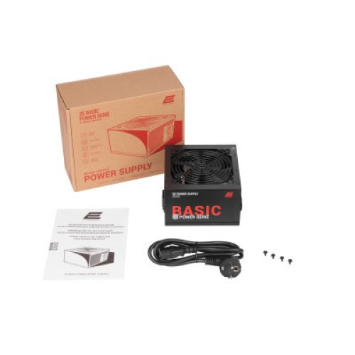 Блок питания 2E BASIC POWER (400W), 80, 120mm, 1xMB 24pin(20+4), 1xCPU 8pin(4+4), 3xMolex, 4xSATA, 1xPCIe 8pin( (2E-BP400-120APFC) Блок питания 2E BASIC POWER (400W), 80, 120mm, 1xMB 24pin(20+4), 1xCPU 8pin(4+4), 3xMolex, 4xSATA, 1xPCIe 8pin( (2E-BP400-120APFC)