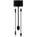 Переходник Cablexpert HDMI to HDMI/VGA+audio 3.5mm (A-HDMIM-HDMIFVGAF-01)