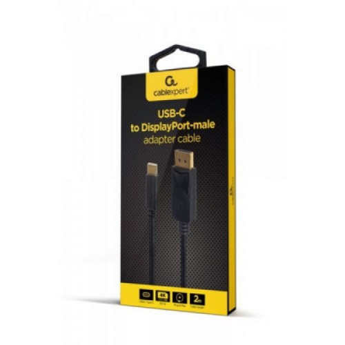 Переходник Cablexpert USB-C to DisplayPort 4K 60Hz 2m (A-CM-DPM-01)