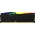 Модуль памяти для компьютера DDR5 64GB (2x32GB) 5600 MHz FURY Beast RGB Kingston Fury (ex.HyperX) (KF556C40BBAK2-64)