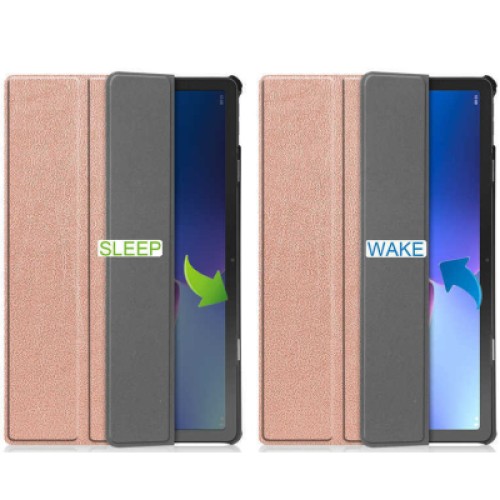 Чехол для планшета BeCover Smart Case Lenovo Tab M10 Plus TB-125F (3rd Gen)/K10 Pro TB-226 10.61" Rose Gold (708308)