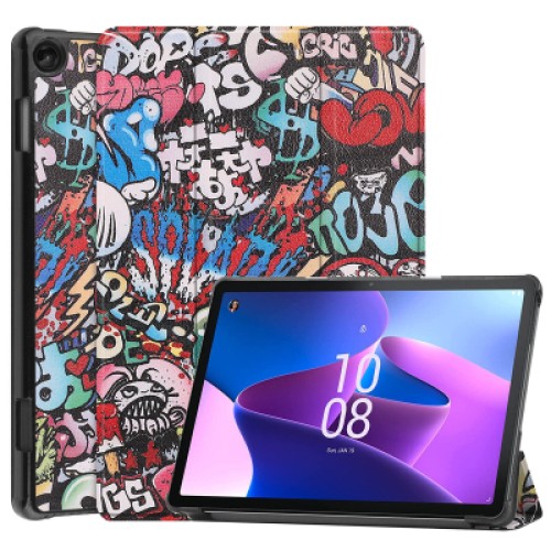 Чехол для планшета BeCover Smart Case Lenovo Tab M10 TB-328F (3rd Gen) 10.1" Graffiti (708294)