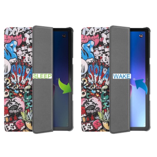 Чехол для планшета BeCover Smart Case Lenovo Tab M10 TB-328F (3rd Gen) 10.1" Graffiti (708294)