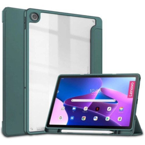 Чехол для планшета BeCover Soft Edge PM Lenovo Tab M10 Plus TB-125F (3rd Gen)/K10 Pro TB-226 10.61" Dark Green (708368)