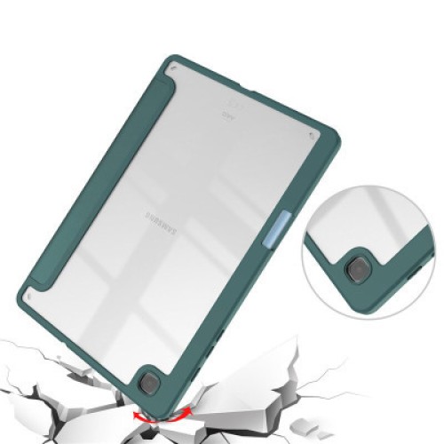 Чехол для планшета BeCover Soft Edge Pencil Mount Samsung Galaxy Tab S6 Lite 10.4 P610/P613/P615/P619 Dark Green (708353)