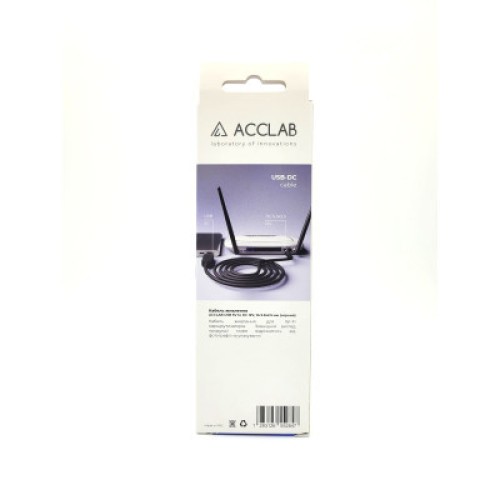 Кабель питания USB to DC 5.5х2.1mm 9V 1A ACCLAB (1283126552830)